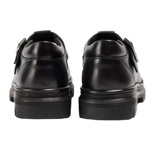 Pod Emilie Faux Leren Dames Zwarte Loafers