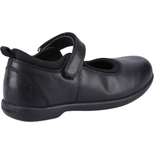 Hush Puppies Bianca JNR Meisjes Zwart Leren Schoenen