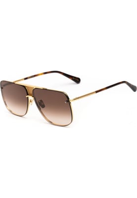 Lunettes de soleil homme Belstaff SEXTON-GUN-TITANIUM-W Doré ø 63 mm