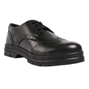 Pod Fiona Meisjes Zwart Leren Brogues