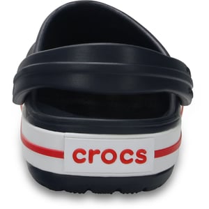 Crocs Crocband Thermoplastische Marineblauw / Rode Instappers