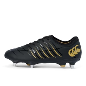Canterbury Heren Phoenix 2.0 Team Soft Ground Rugbyschoenen (Zwart/Goud)