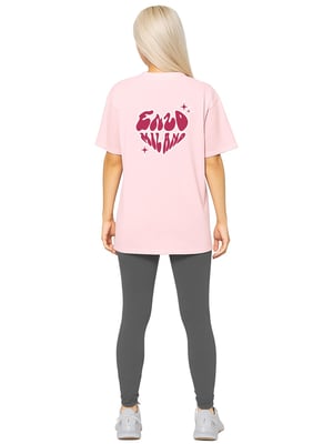Enzo Milano | Dames Oversized T-shirt & Leggingset