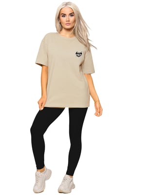 Enzo Milano | Dames Oversized T-shirt & Leggingset