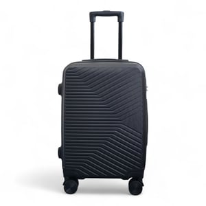 Harde schaal zwarte cabine 48 x 37 x 20 cm bagagekoffer geschikt voor Easyjet, Ryanair