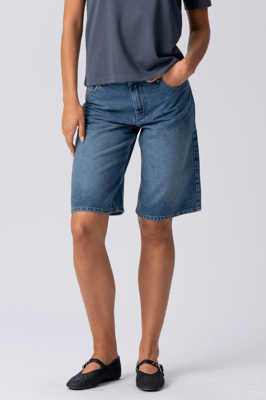 Denim Jorts - Blauwe denim
