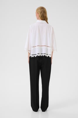 3/4 mouw KBOmmi 3/4 mouw Baggy fit white