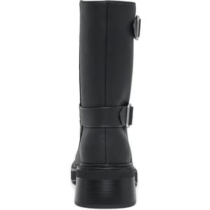 ONLY BUTTER-2 Polyurethaan Dames Zwarte Hak Mid Calf Laarzen