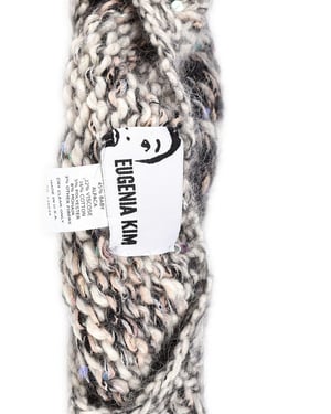 Eugenia Kim Baret Hoed in Grijze Alpaca Wol