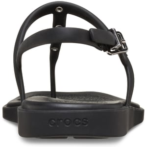 Crocs Miami Studded Thong Flip Thermoplastische Dames Zwarte Sandalen