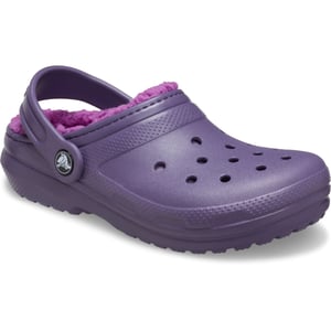 Crocs Classic Voering Thermoplastische Kinder Nightshade Klompen