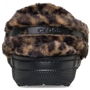 Crocs Classic Onvergetelijke Klompen Polyester Mix Dames Luipaard Klompen