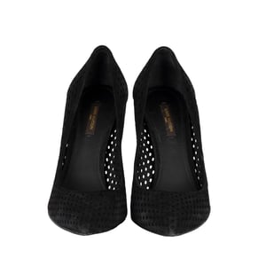 Louis Vuitton Geperforeerde Suède Eyeline Pumps - '10s