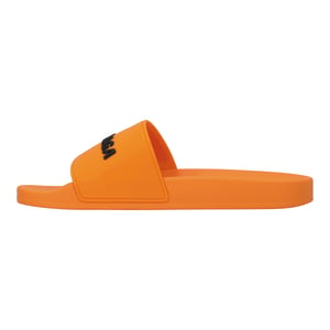 Balenciaga Logo Zwemslipper Oranje