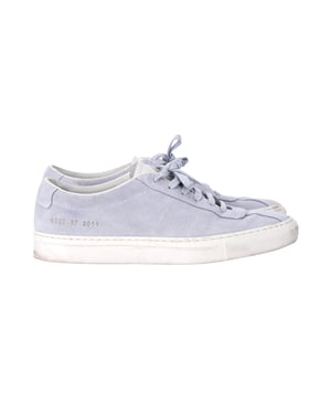 Common Projects Zomereditie Sneakers in Babyblauw Suède