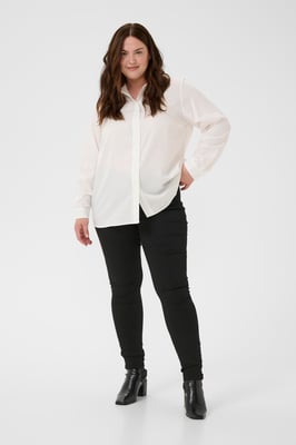 Overhemd met lang mouwen KCada Overhemd met lang mouwen Loose fit white