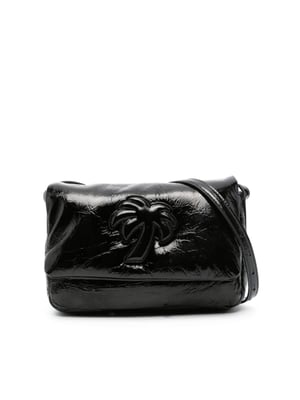 Palm Angels Soft Palm Bridge Bag Zwart