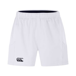 Canterbury Heren Professional Polyester Rugby Shorts (Wit)