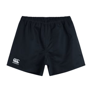 Canterbury Heren Professional Polyester korte broek (Zwart)