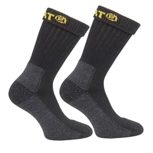 Caterpillar Industriële werksok 2 Pk/herensokken (Zwart)