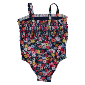 Zwempak met rimpels voor babymeisjes 802246