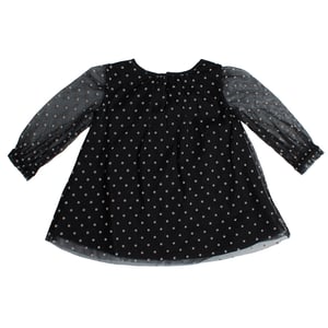 Tule jurk met lange mouwen 485223 voor meisjes