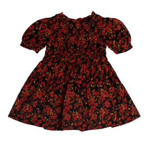 Jurk met korte mouwen en volants 780201 voor babymeisjes