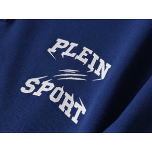 Plein Sport Small Logo Marineblauw Poloshirt