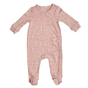 Lange bedrukte romper 737916 voor babymeisjes en jongens