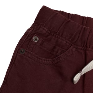 Lange jongensbroek met elastiek in de taille 438760