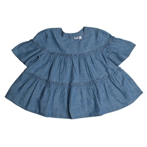 Ritsblouse met korte mouw 856269 voor meisjes