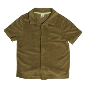 Pluche overhemd met korte mouwen voor babyjongens 856547
