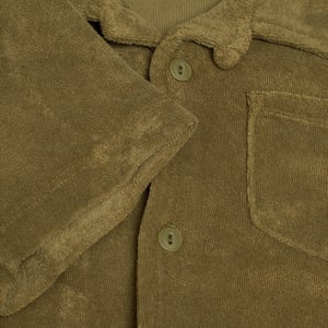 Pluche overhemd met korte mouwen voor babyjongens 856547