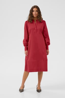 Jurk CUantoinett Jurk Feminine red