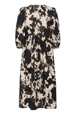 Jurk KBBabeth Jurk Feminine brown white