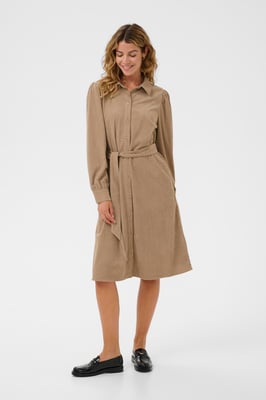 Jurk CRCody Jurk A-shape beige