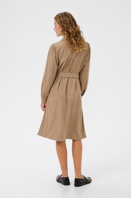 Jurk CRCody Jurk A-shape beige