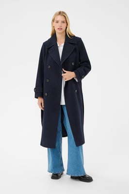 Jas SynnePW Jas Regular fit dark navy