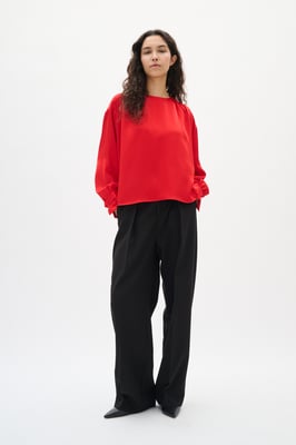 Lange mouwen DAWNIW Lange mouwen Loose fit red