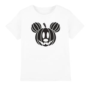 Disney Kinderen/Kinderen Mickey Mouse Pompoenhoofd T-shirt (Wit)