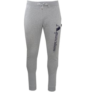 Aquascutum Heren Joggingbroek met logo (Grijs)