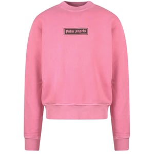 Palm Angels Gd Box Logo Crewneck Roze