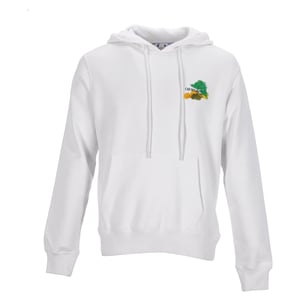 Off-White Hoodie wit met opdruk