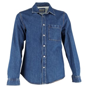 Acne Studios Blå Konst Denim Shirt in Blauw Katoen