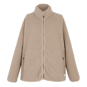 Regatta Dames Frankie Borg Volledige Rits Fleece Jack (Zacht Taupe)