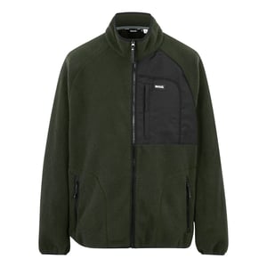 Regatta Heren Frankie Borg Fleece Jas (Donkergroen)