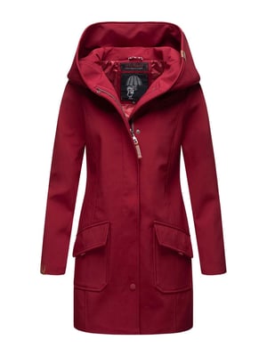 Marikoo dames softshelljas – Mayleen, waterafstotend met capuchon