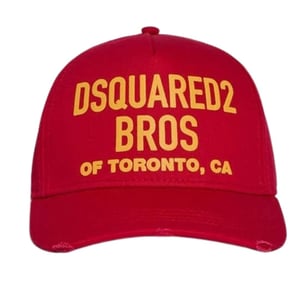 DSquared2 Bros Of Toronto Basebalkap (Rood)