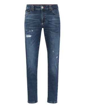 Destroyed Slim Fit Jeans