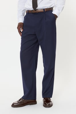 Casual broek MAchino Casual broek Loose fit navy blue